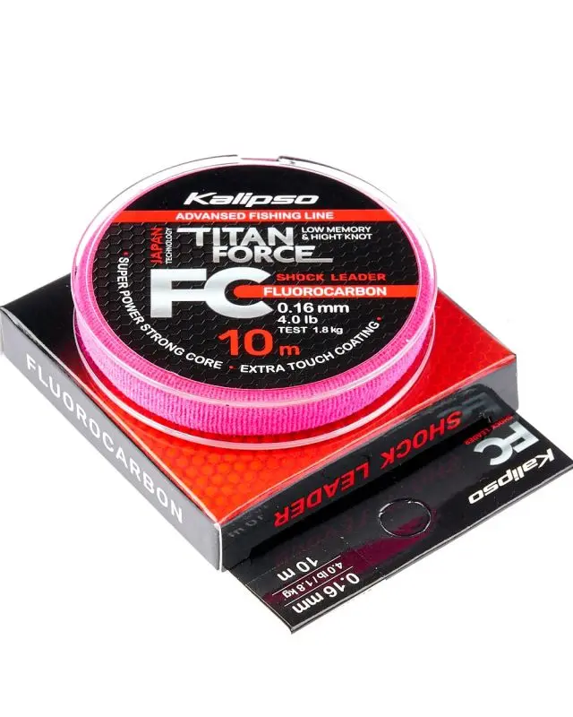Флюорокарбон Kalipso Titan Force FC Leader 10m 0.16mm