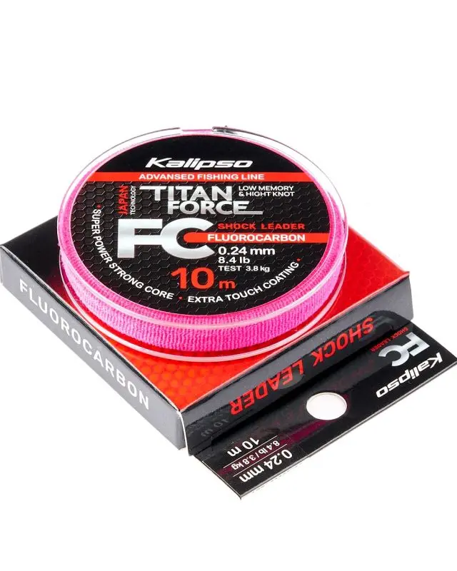 Флюорокарбон Kalipso Titan Force FC Leader 10m 0.24mm