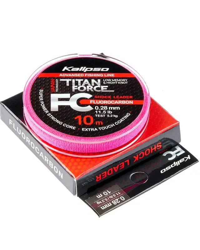 Флюорокарбон Kalipso Titan Force FC Leader 10m 0.28mm