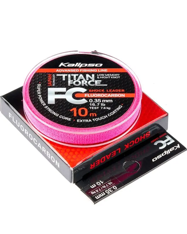 Флюорокарбон Kalipso Titan Force FC Leader 10m 0.35mm