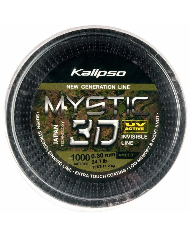 Волосінь Kalipso Mystic 3D 1000m 0.30mm 