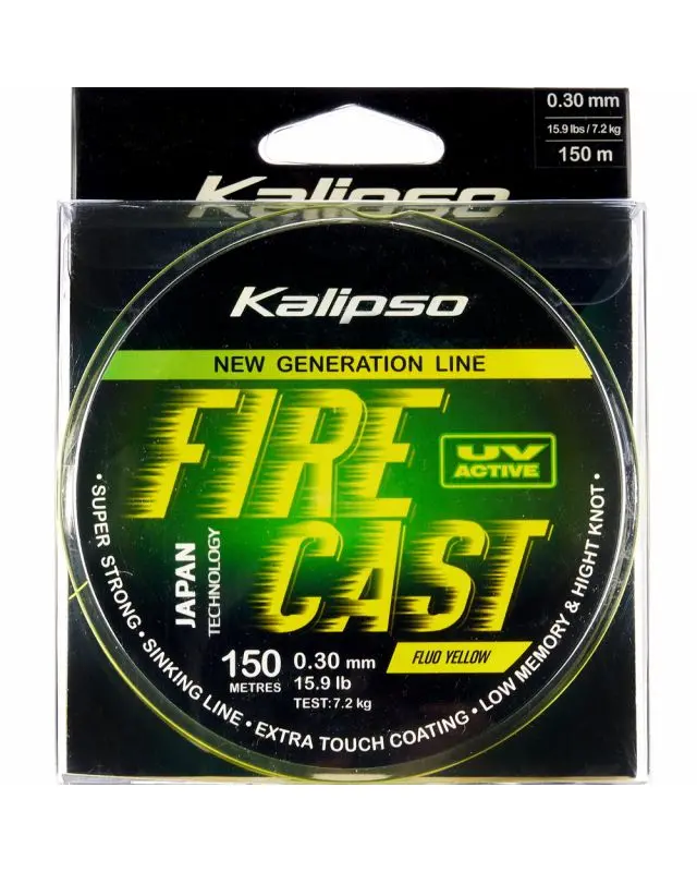 Волосінь Kalipso Fire Cast FY 150m 0.30mm 