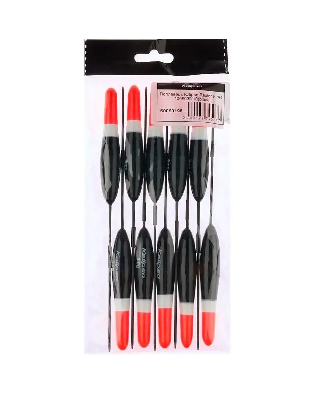 Поплавець Kalipso Raptor Float 1009030 (10шт) black 3.0г