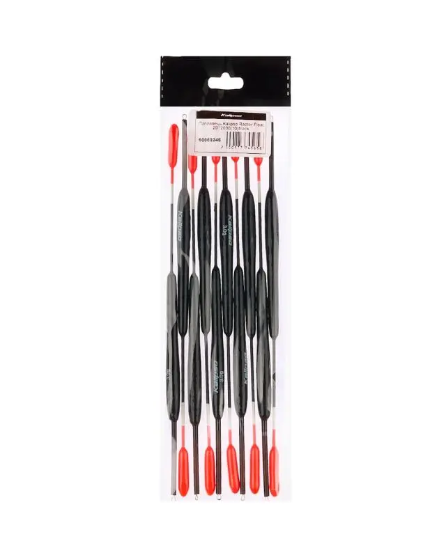 Поплавець Kalipso Raptor Float 2012030 (10шт) black 3.0г