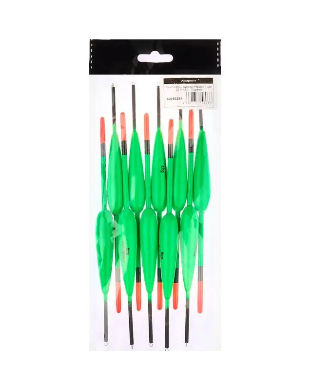 Поплавець Kalipso Raptor Float 2014080 (10шт) green 8.0г