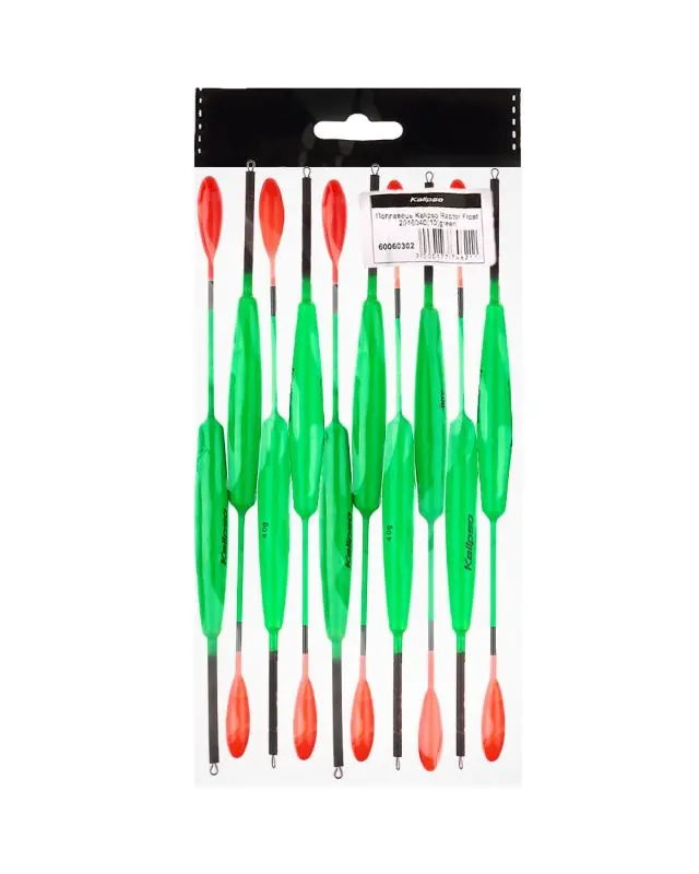 Поплавець Kalipso Raptor Float 2016040 (10шт) green