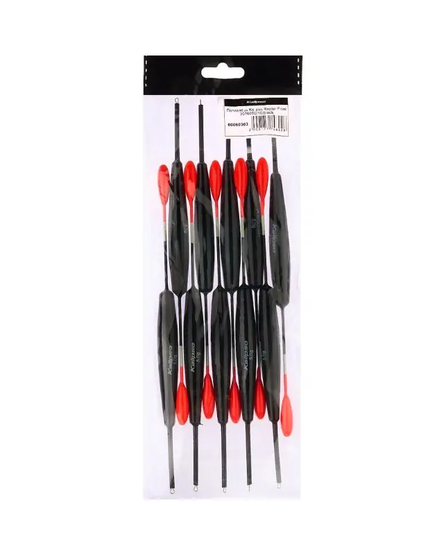 Поплавець Kalipso Raptor Float 2016050 (10шт) black 5.0г