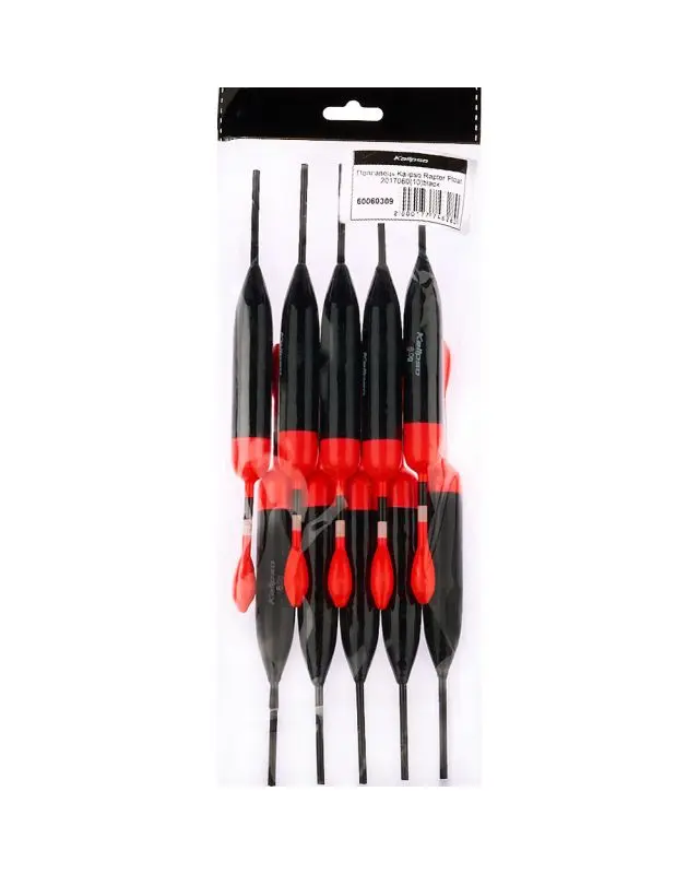 Поплавець Kalipso Raptor Float 2017060 (10шт) black 6.0г
