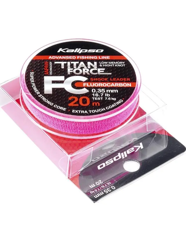 Флюорокарбон Kalipso Titan Force FC Leader 20m 0.35mm