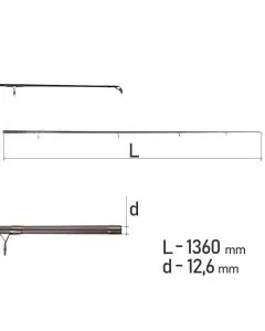Коліно Kalipso Titan Carp 3.90m 3.5lb 1-е