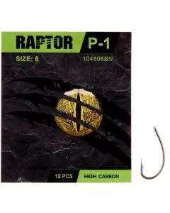 Крючок Kalipso Raptor-P-1 104806BN №6