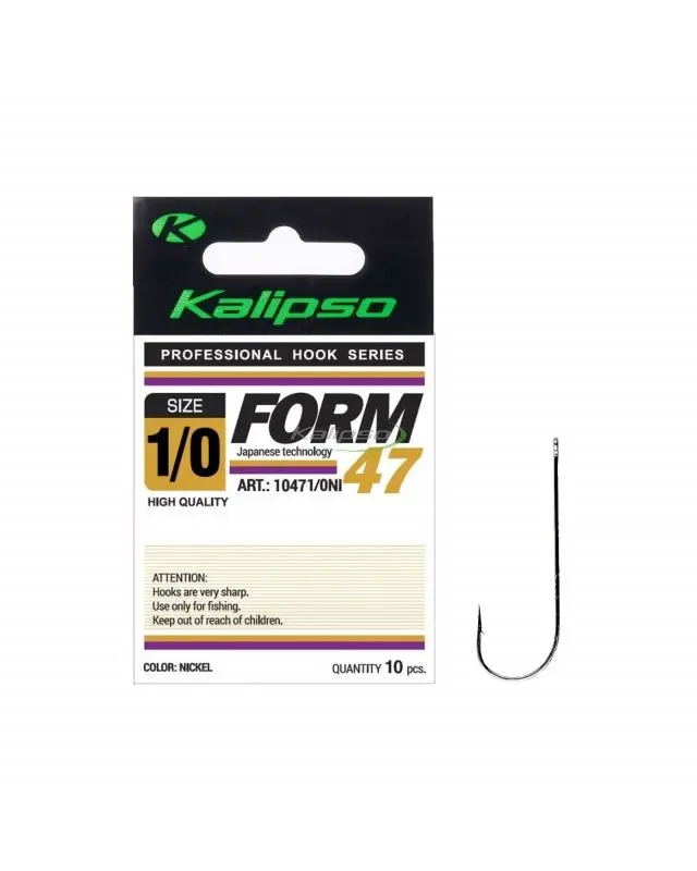 Гачок Kalipso Form-47 10471/0NI №1/0(10)