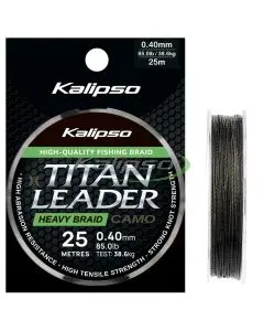 Шнур Kalipso Titan Leader Braid Camo 25м
