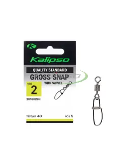 Застібка Kalipso Gross snap with swivel 2016 2-14 BN