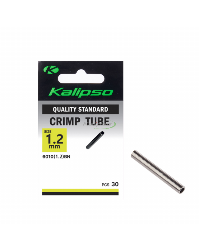 Трубка Kalipso Crimp tube 6010(1.2)BN №1.2mm(30)
