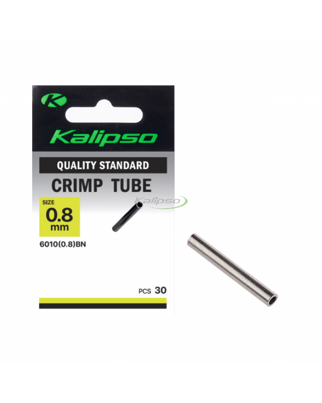 Трубка Kalipso Crimp tube 6010(0.8)BN №0.8mm(30)