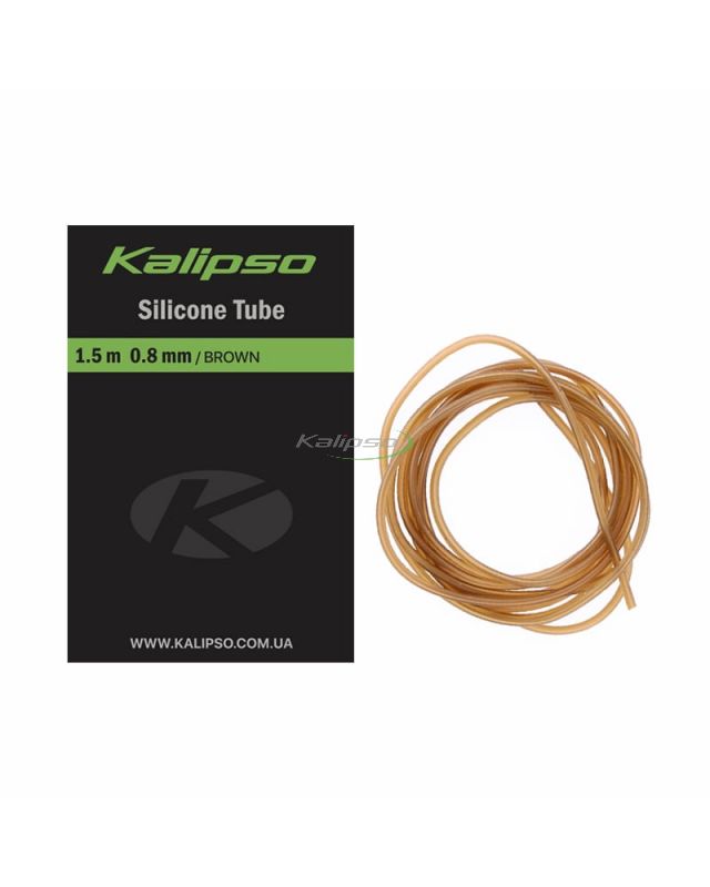 Трубка Kalipso Silicone tube 1.5m 0.8mm brown