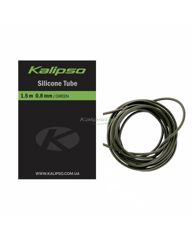 Трубка Kalipso Silicone tube 1.5m 0.8mm green