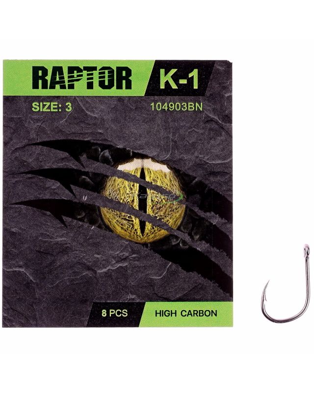 Крючок Kalipso Raptor-K-1 104903BN №3