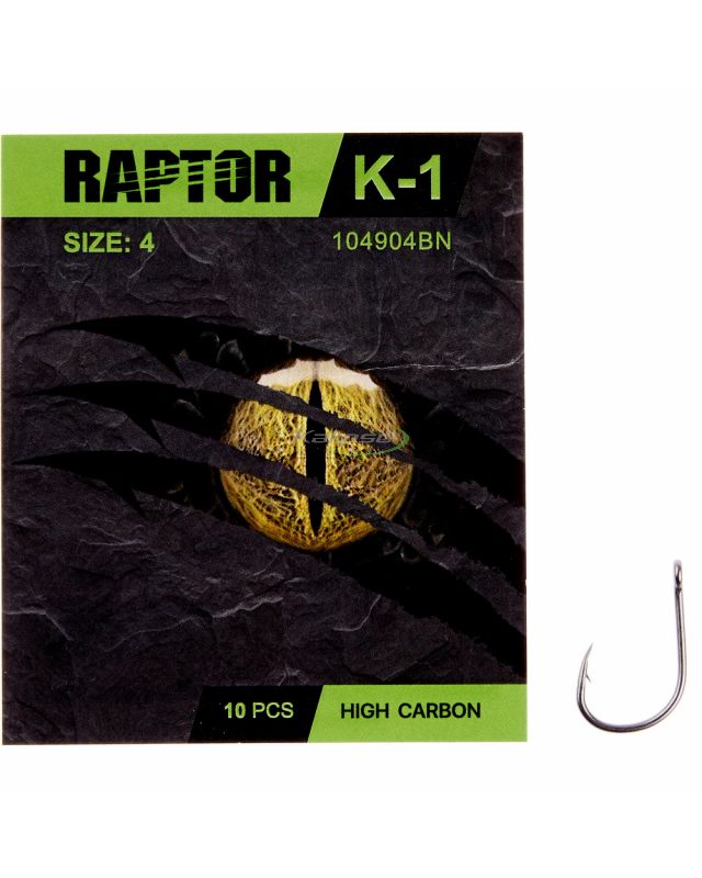 Крючок Kalipso Raptor-K-1 104904BN №4