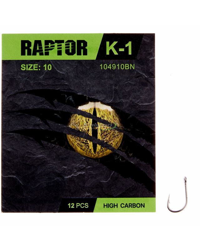 Крючок Kalipso Raptor-K-1 104910BN №10